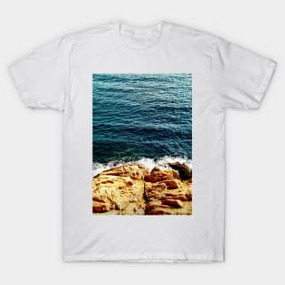 Turquoise Mediterranean Sea Waves T-Shirt